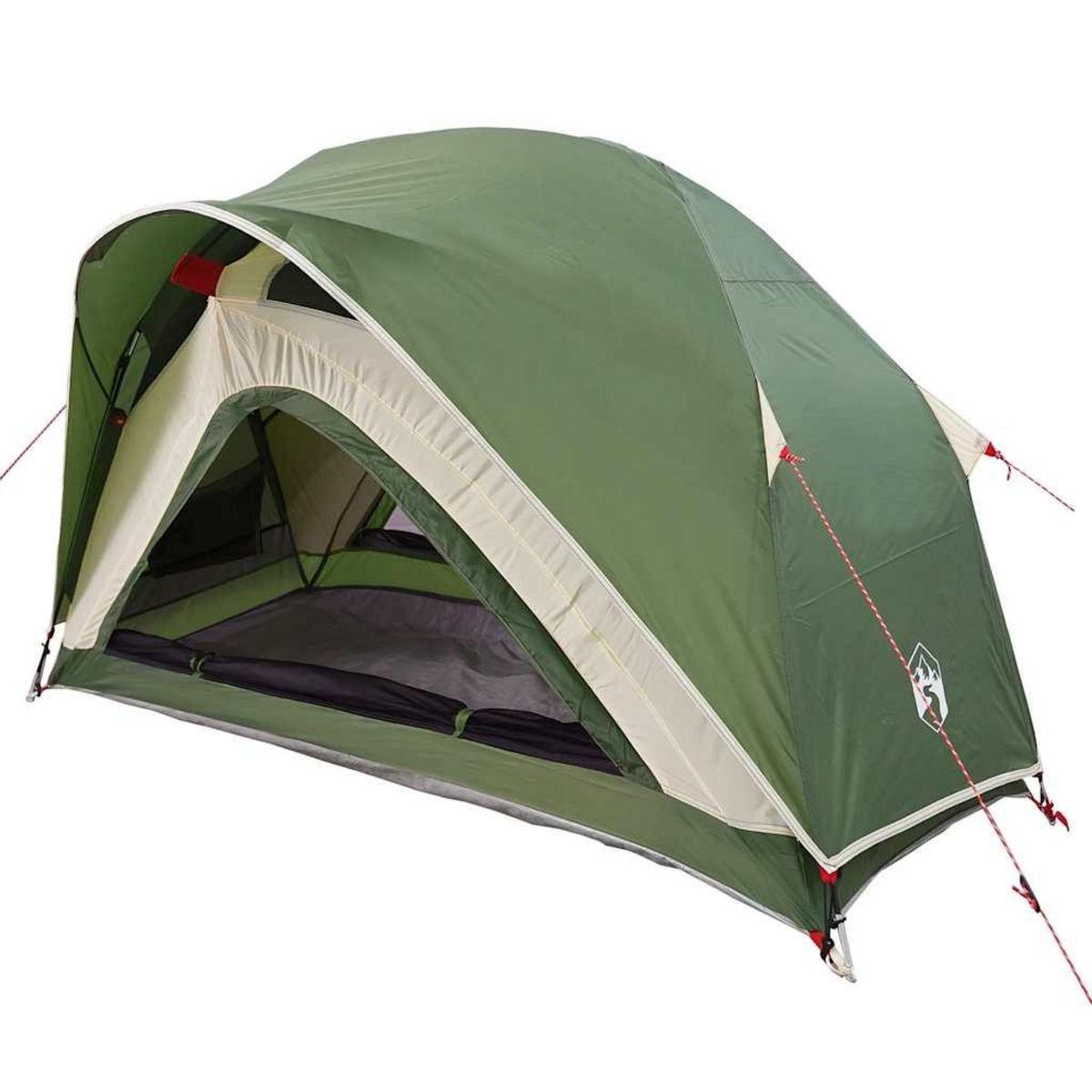 VIDAXL Tente de camping 1 personne vert impermeable