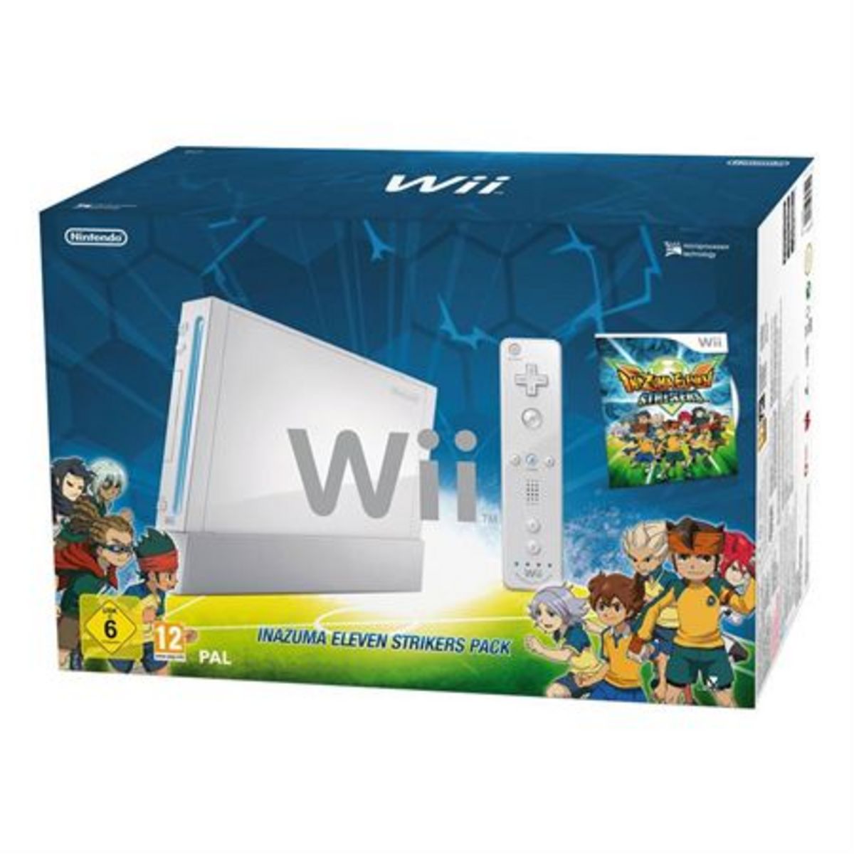 NINTENDO Wii blanche inazuma eleven