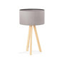 Voir la diapositive 2 : Paris Prix Lampe à Poser  Fidelio  64cm Gris