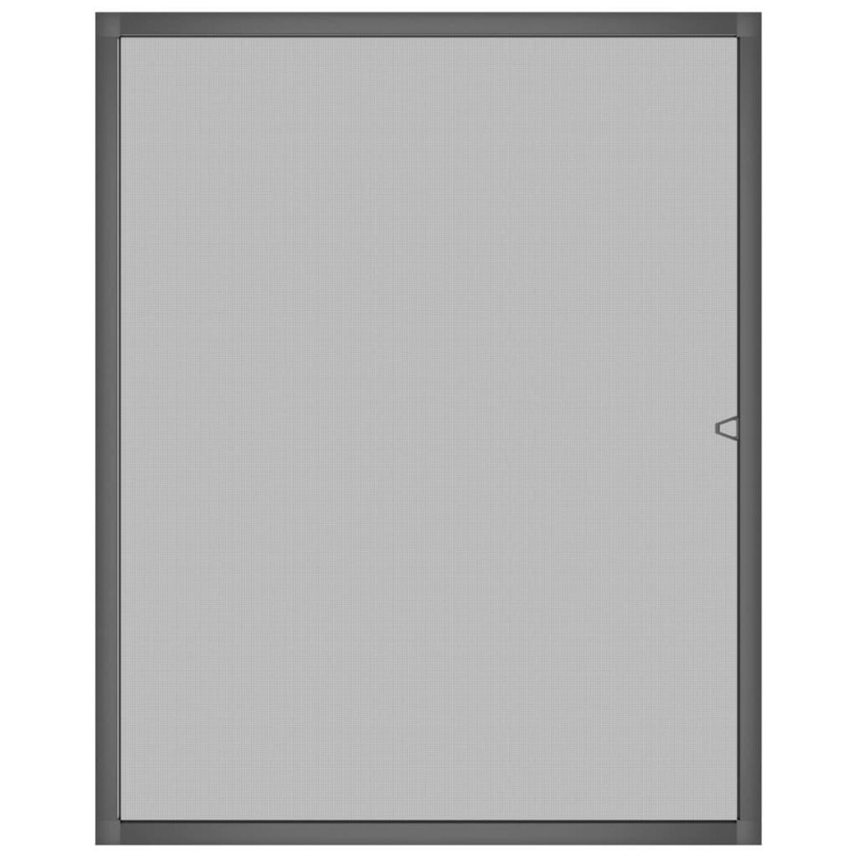 VIDAXL Moustiquaire pour fenetres Anthracite 80x100 cm