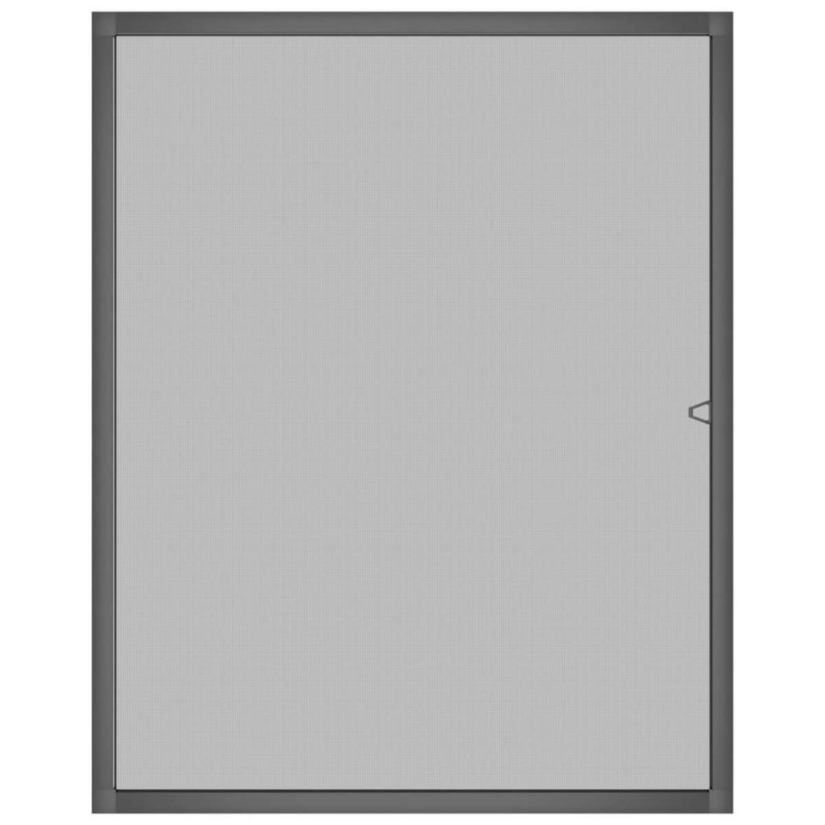 VIDAXL Moustiquaire pour fenetres Anthracite 80x100 cm