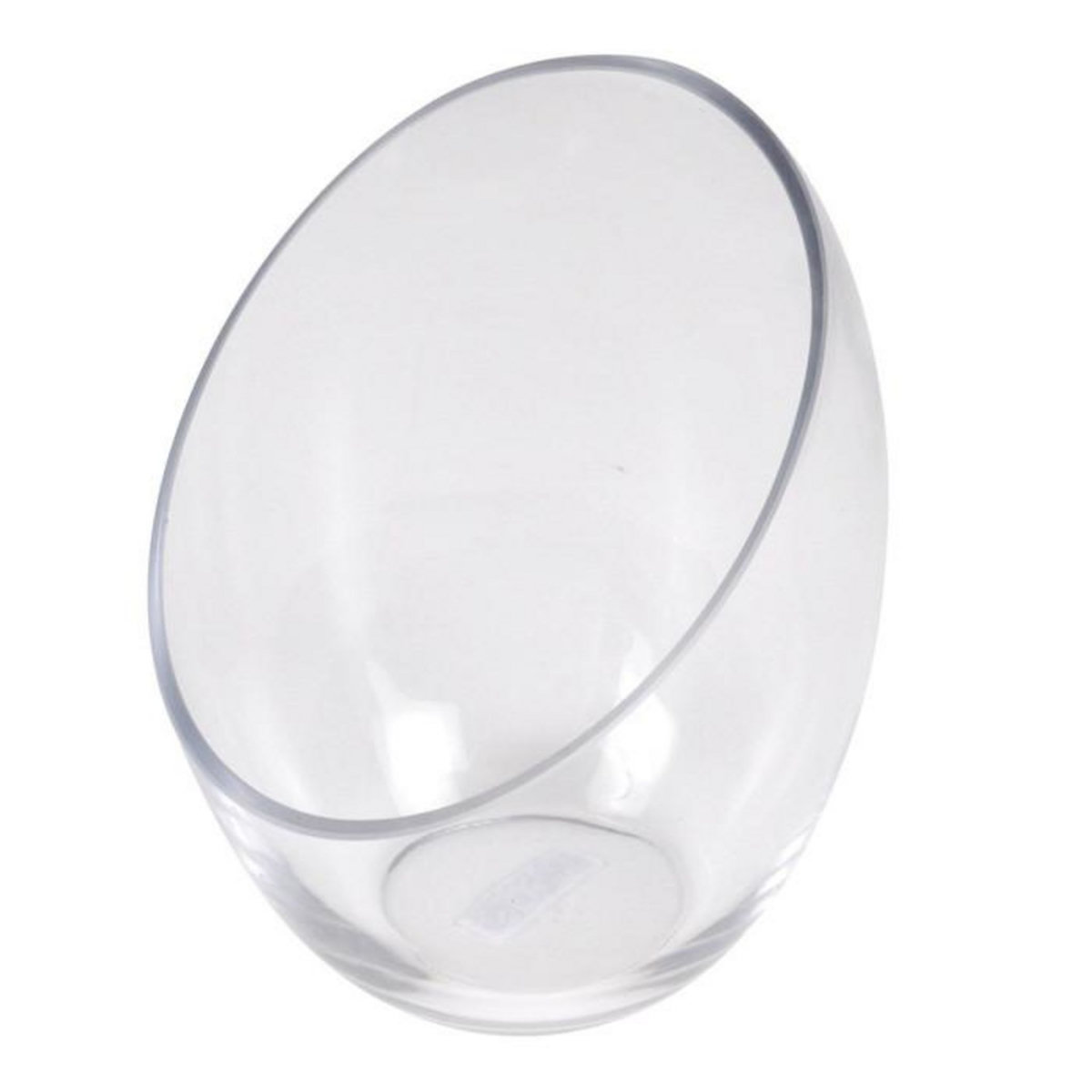 Paris Prix Photophore Design  Biseauté  18cm Transparent