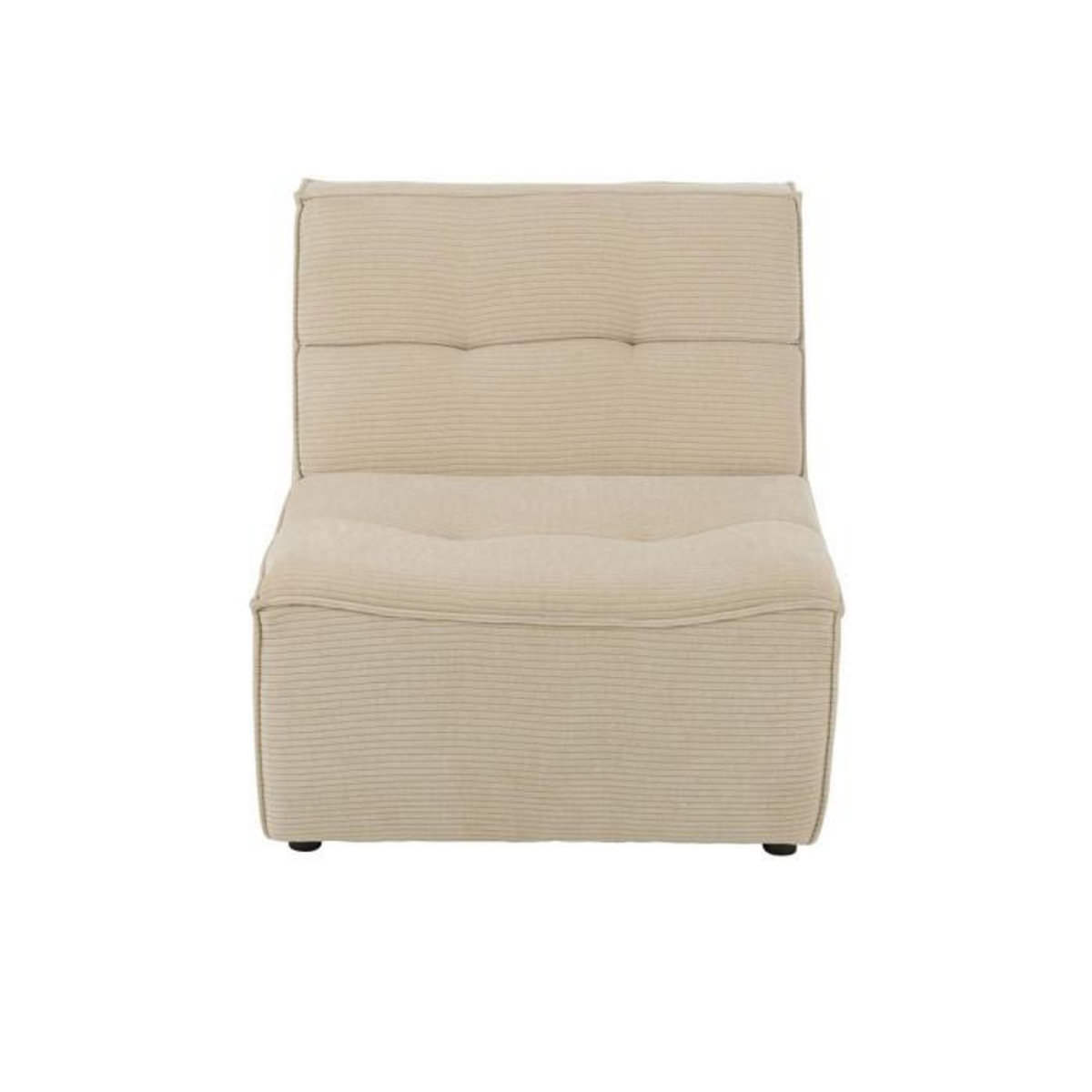 Paris Prix Module Canapé Matelassé  Grid  97cm Beige