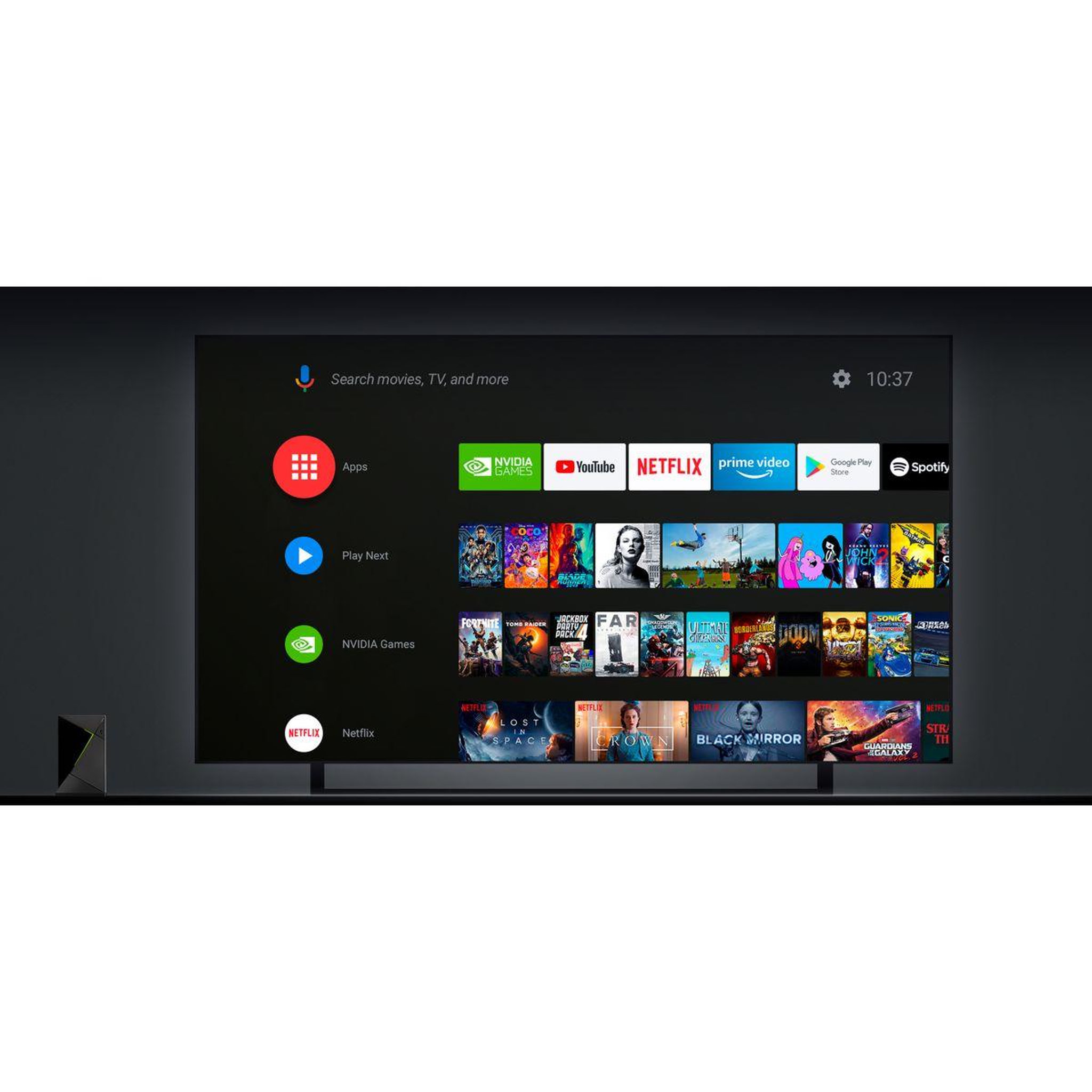 Voir la diapositive 5 : Nvidia Passerelle multimédia shield tv pro