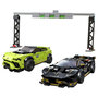 Voir la diapositive 2 : LEGO Speed 76899 - Lamborghini Urus ST-X et Lamborghini Huracán Super