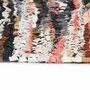 VIDAXL Tapis Chindi tisse a la main Cuir 160x230 cm Multicolore