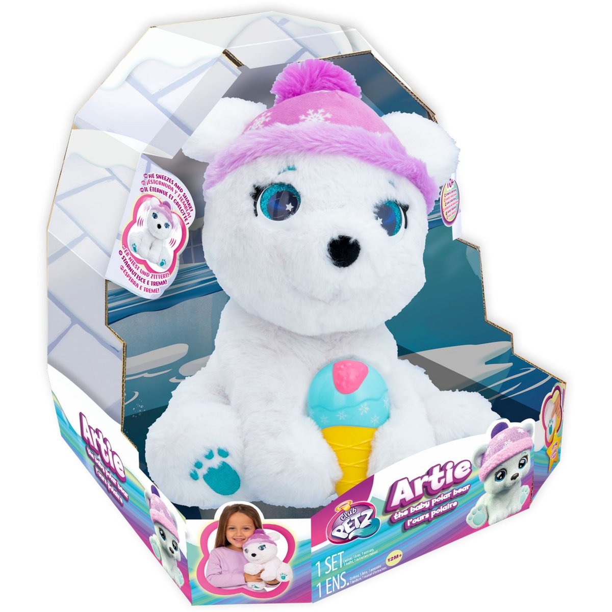 IMC TOYS Artie, mon ours polaire 