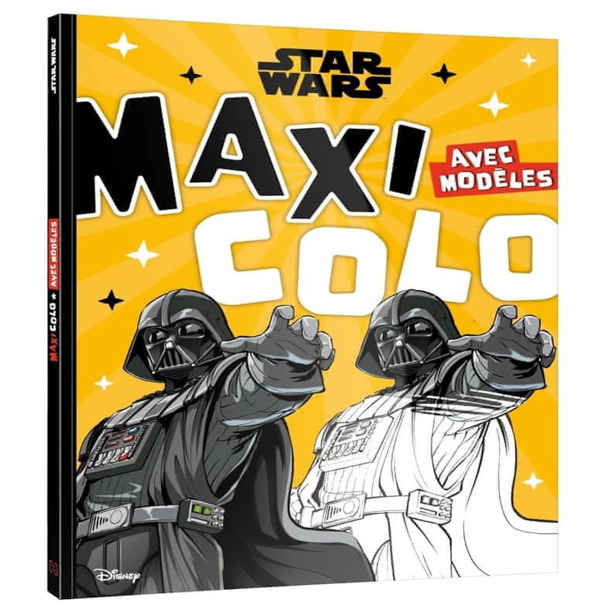 MAXI-COLO STAR WARS. AVEC MODELES, Disney