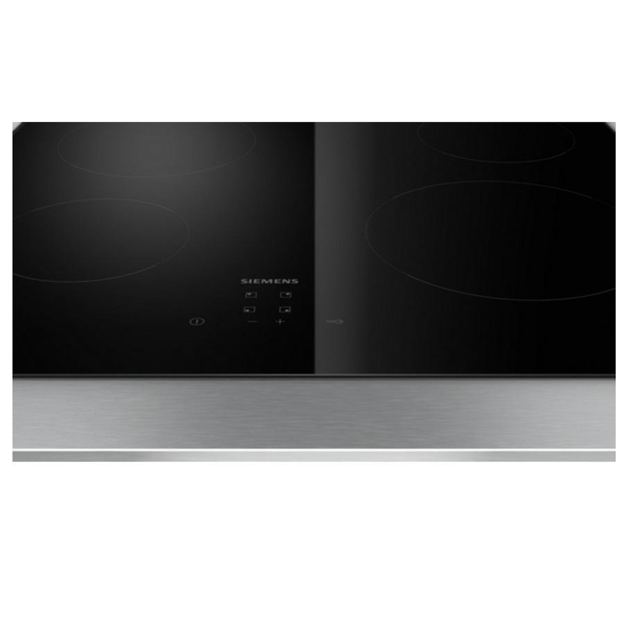 Voir la diapositive 2 : Siemens Table de cuisson vitrocéramique 60cm 4 feux 6600w noir - et61rbeb8e