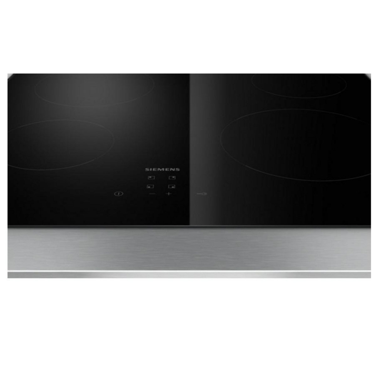 Siemens Table de cuisson vitrocéramique 60cm 4 feux 6600w noir - ET61RBEB8E