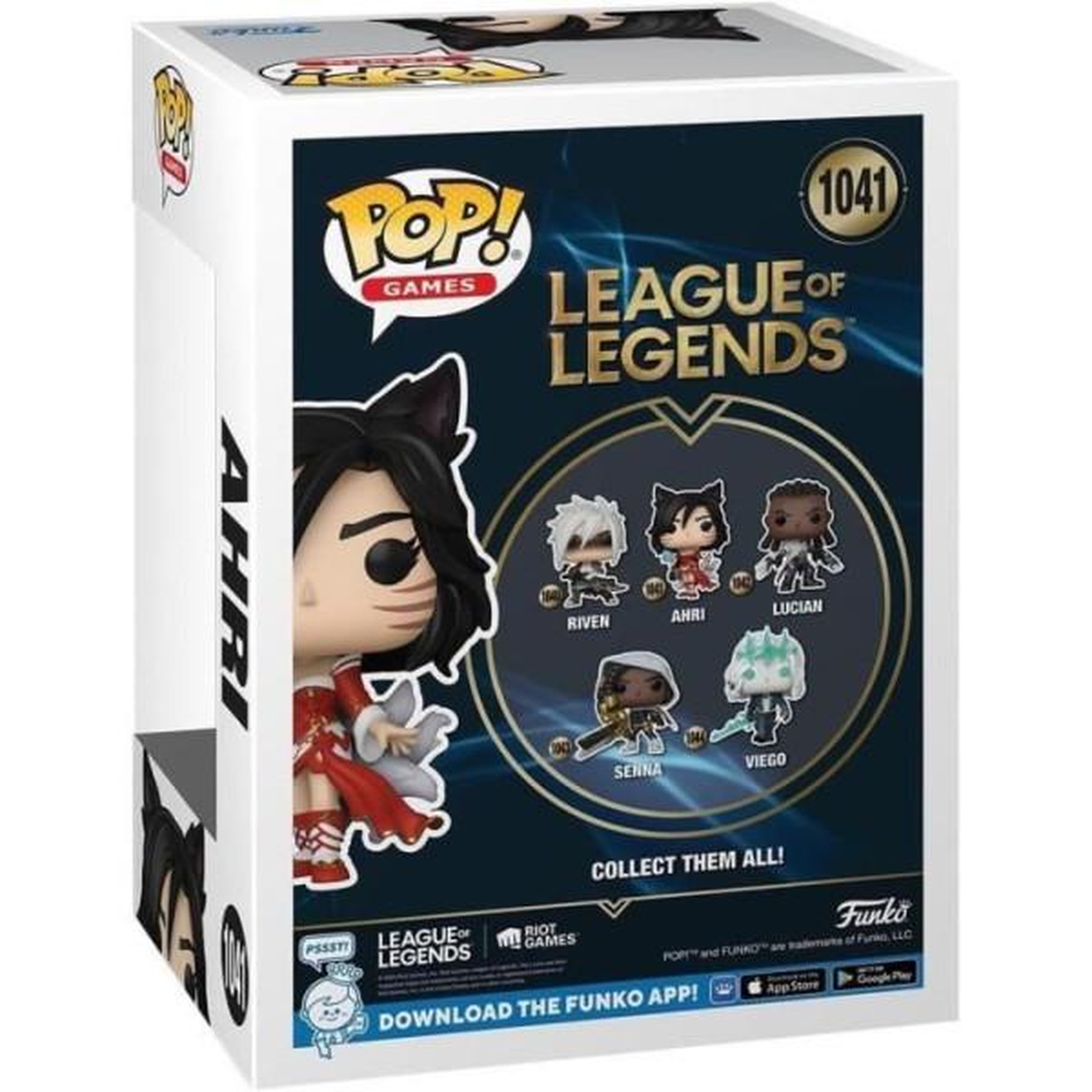 Voir la diapositive 3 : Funko Figurine Funko Pop! - Games League of Legends - Ahri - 1 041