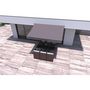 Voir la diapositive 3 : CONCEPT USINE Store banne 3 x 2 m taupe ADRO