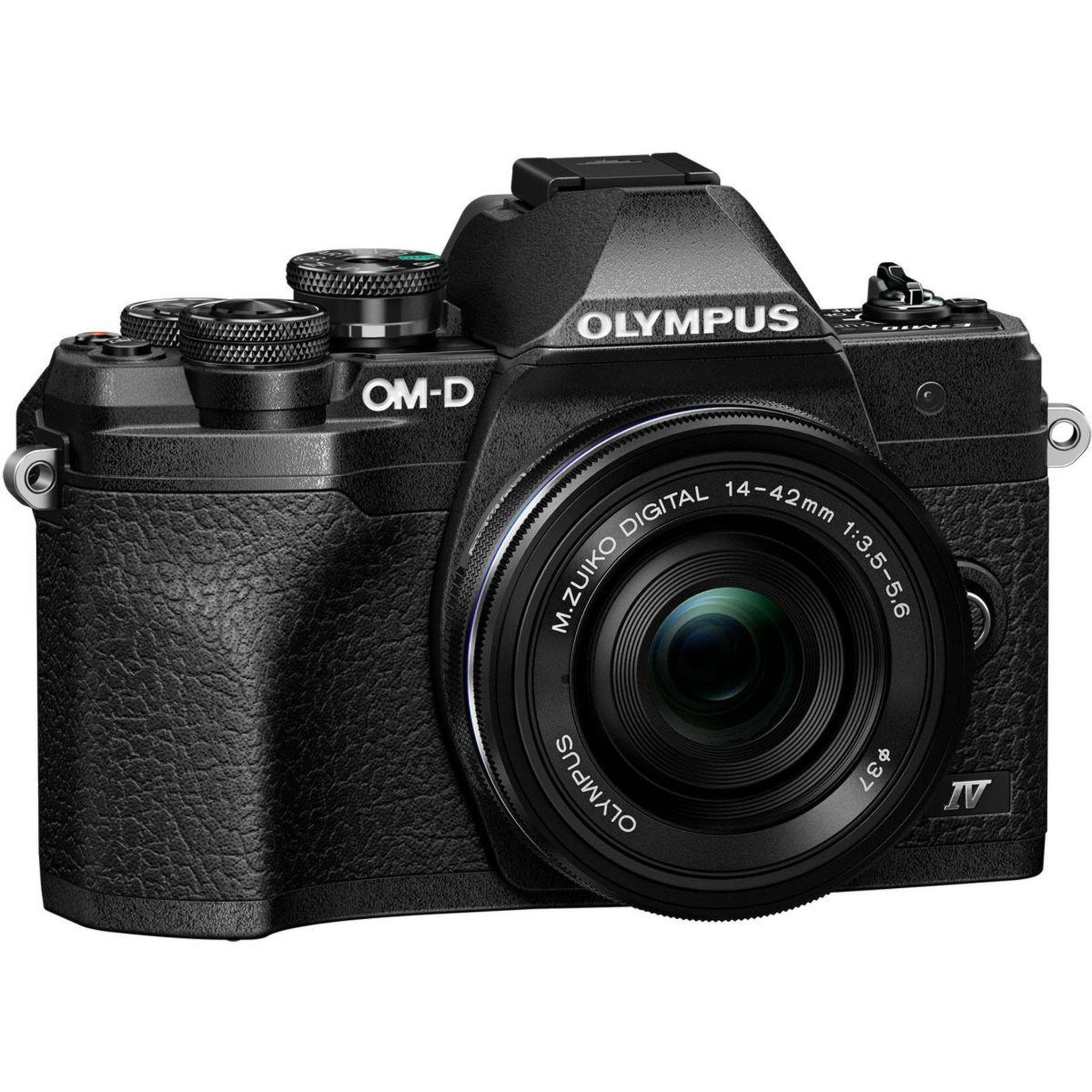 Voir la diapositive 2 : Olympus Appareil photo Hybride E-M10 Mark IV + Pancake 14-42mm Noir