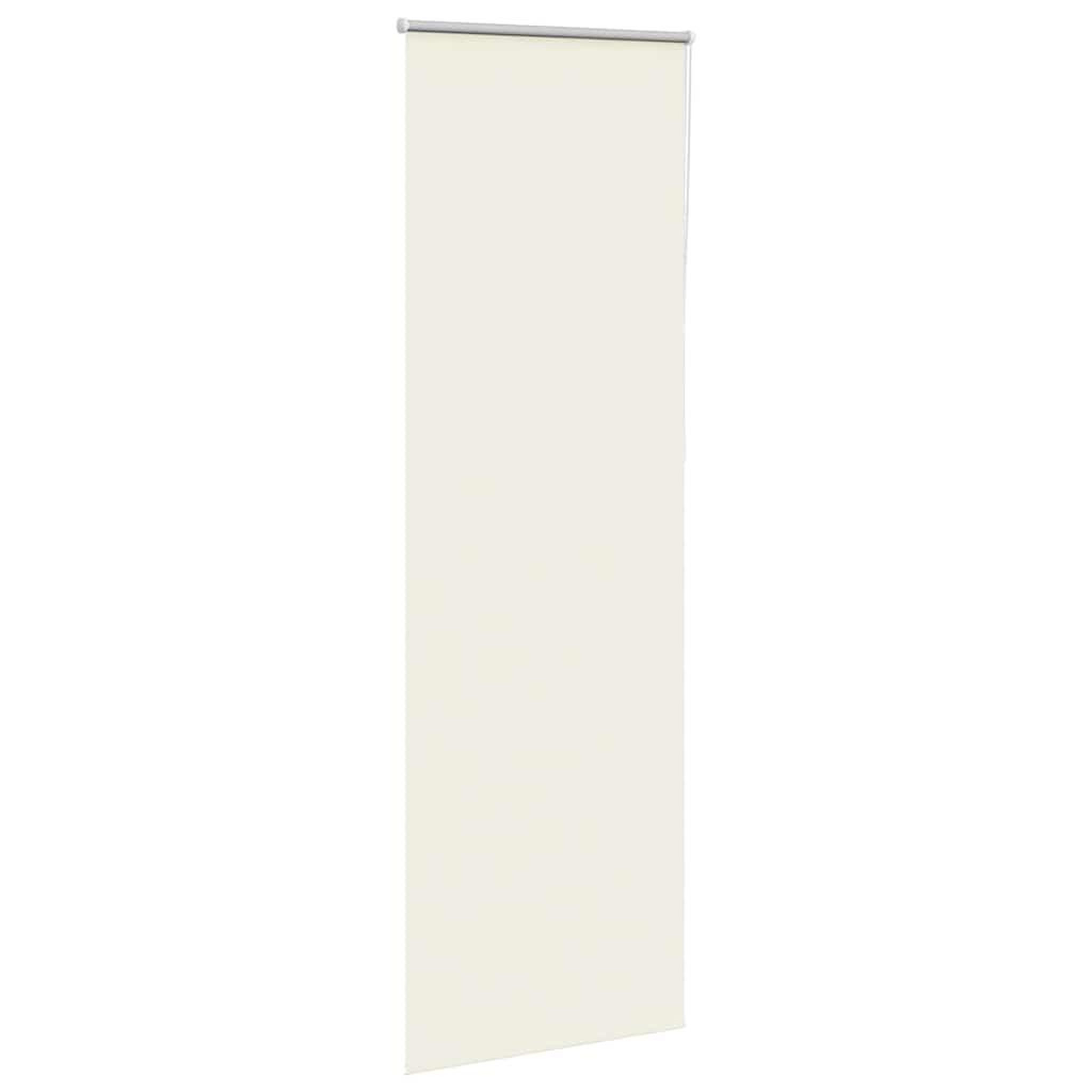 Voir la diapositive 3 : VIDAXL Store enrouleur occultant blanc casse 75x210cm largeur du tissu