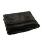 Voir la diapositive 2 : Paris Prix Plaid Uni  Winter  130x180cm Noir