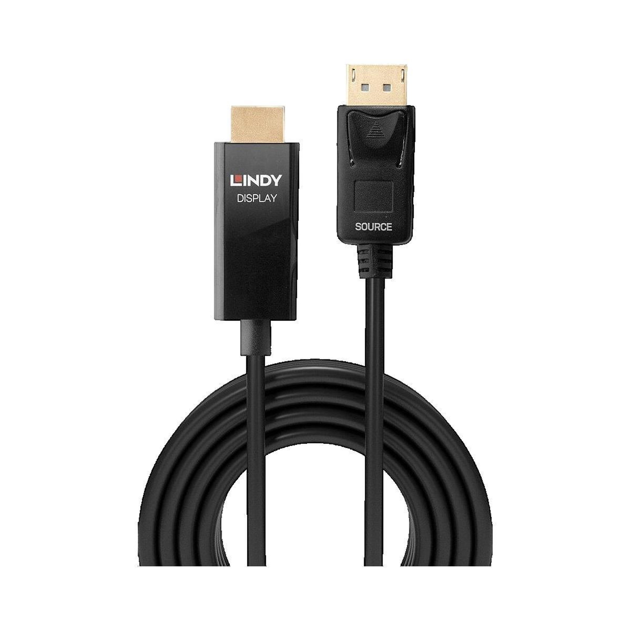 Voir la diapositive 2 : LINDY Câble Actif DisplayPort vers HDMI Lindy 5 mètres