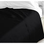 Voir la diapositive 2 : Home collection Drap plat 100% coton uni