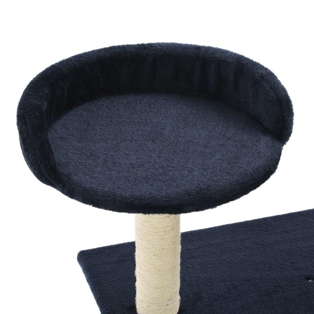 VIDAXL Arbre a chat avec griffoirs en sisal 95 cm Bleu fonce