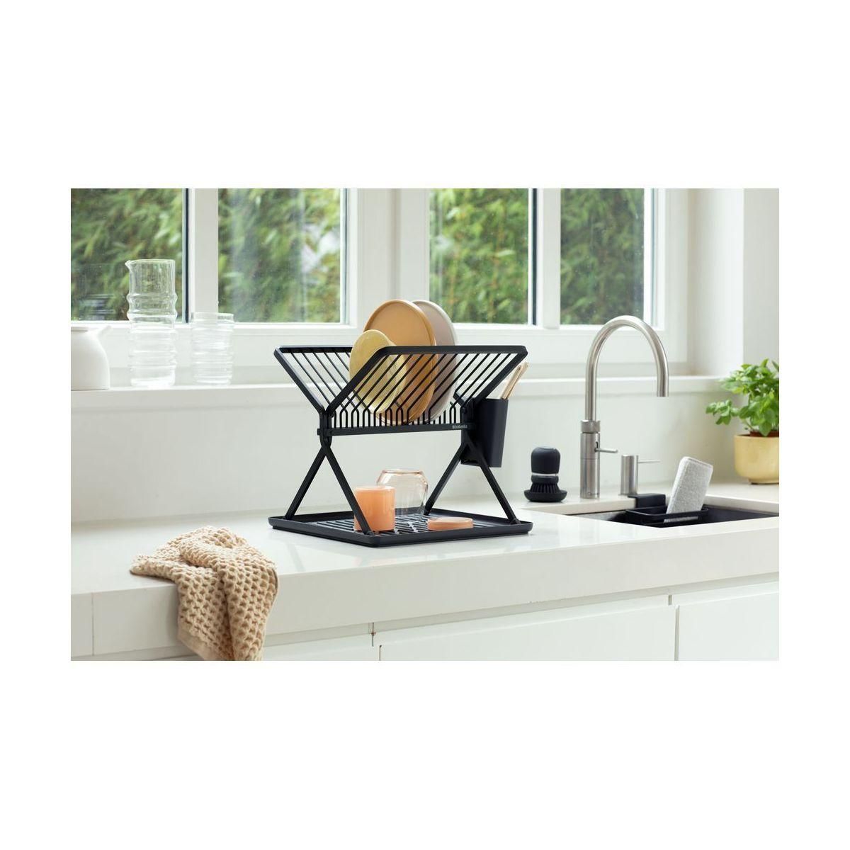 BRABANTIA Egouttoir Pliable Sinkside Dark grey