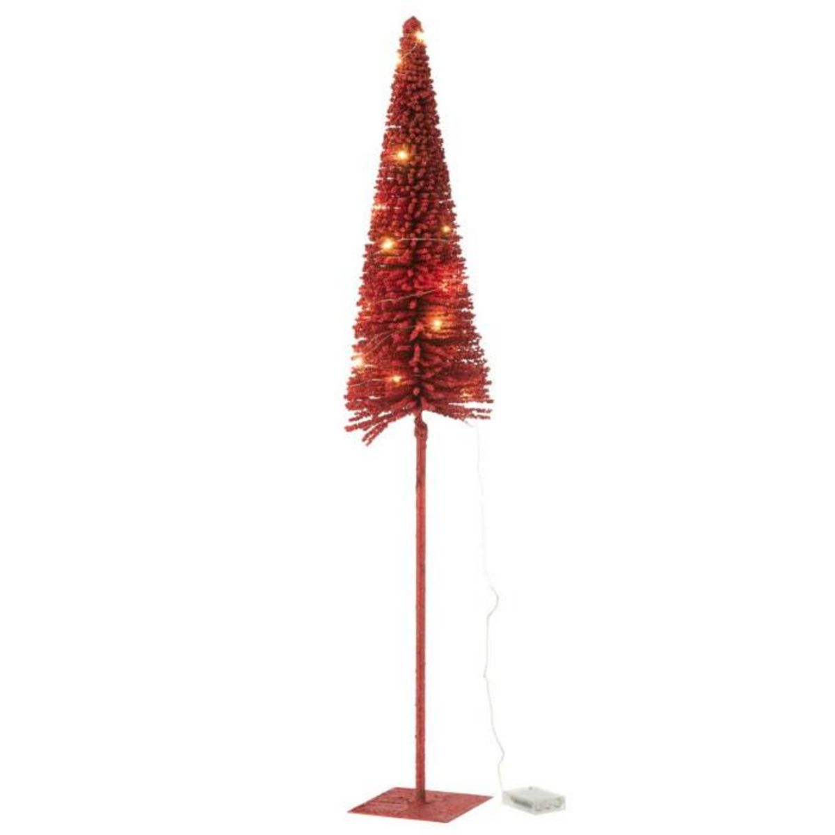 Paris Prix Statuette Déco à LED   Sapin  98cm Rouge