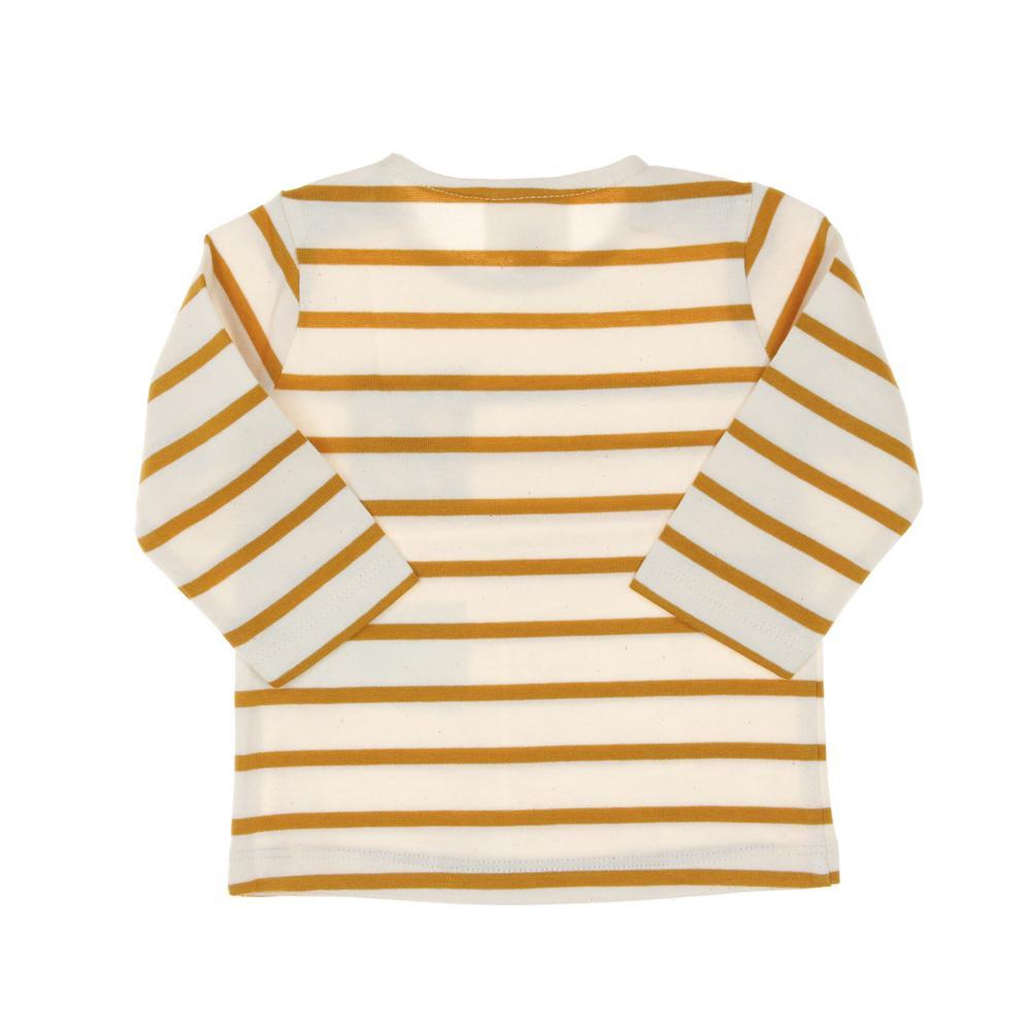 Voir la diapositive 2 : ELLE EST OU LA MER T-shirt Jaune à Rayures Garçon EOM Eloris2