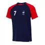 FFF Griezmann T-shirt Fan Marine/Rouge Junior Equipe de France