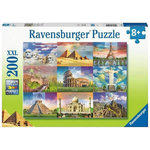 RAVENSBURGER Puzzle ravensburger Monuments emblématiques 200 pièces