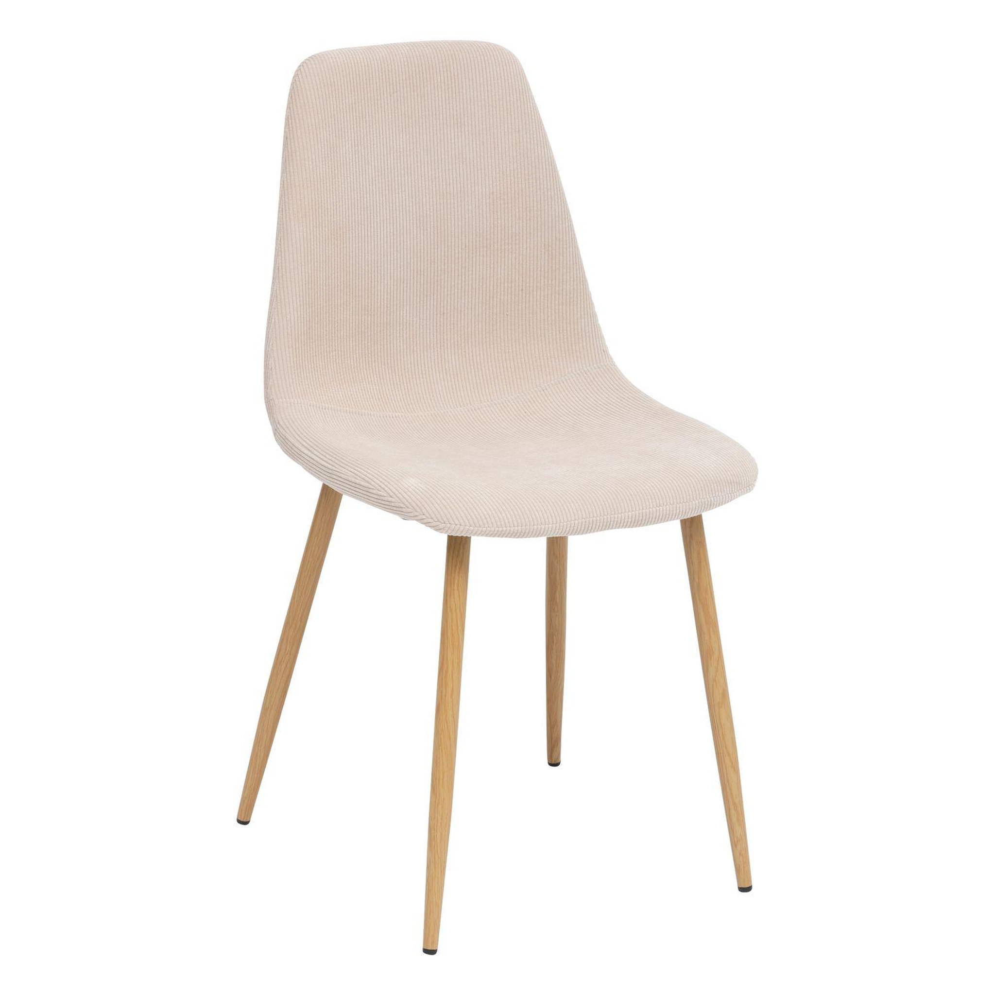 Voir la diapositive 2 : ATMOSPHERA Lot de 4 chaises Loka en tissu