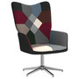 Voir la diapositive 5 : VIDAXL Chaise de relaxation avec tabouret Patchwork Tissu