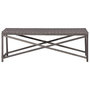 Voir la diapositive 2 : VIDAXL Banc de jardin 120 cm Resine tressee Gris