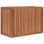 Voir la diapositive 1 : VIDAXL Lit sureleve 100x50x70 cm Bois de teck solide
