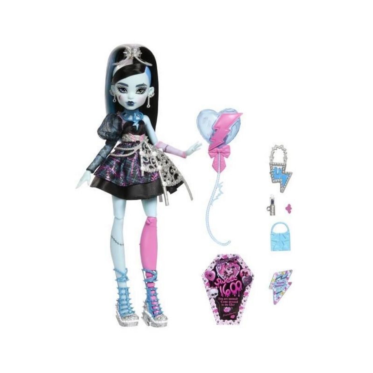 MONSTER HIGH Monster High - Frankie Stein Anniversaire Monstrueusement Mémorable - Poupée - Monster High - JBG75