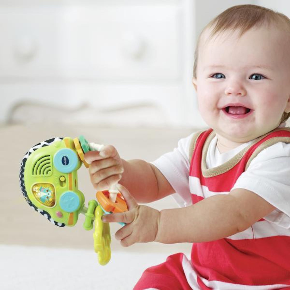 VTECH BABY Hochet Sensoriel Clés Magiques Vtech Baby en bioplastique