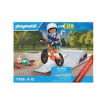 PLAYMOBIL 71798 Rider avec rampe de glisse