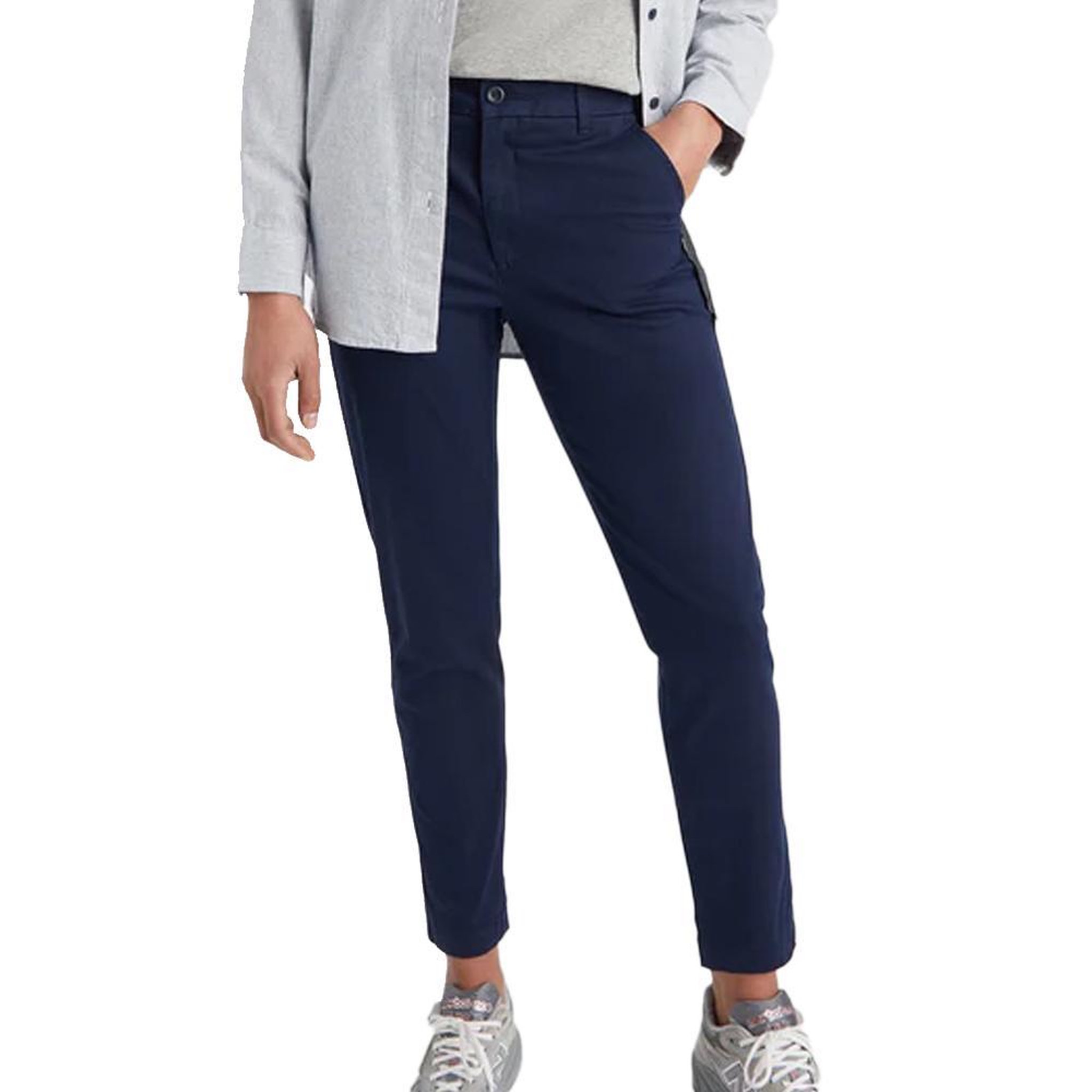 Voir la diapositive 1 : DOCKERS Pantalon chino marine femme dockers weekend