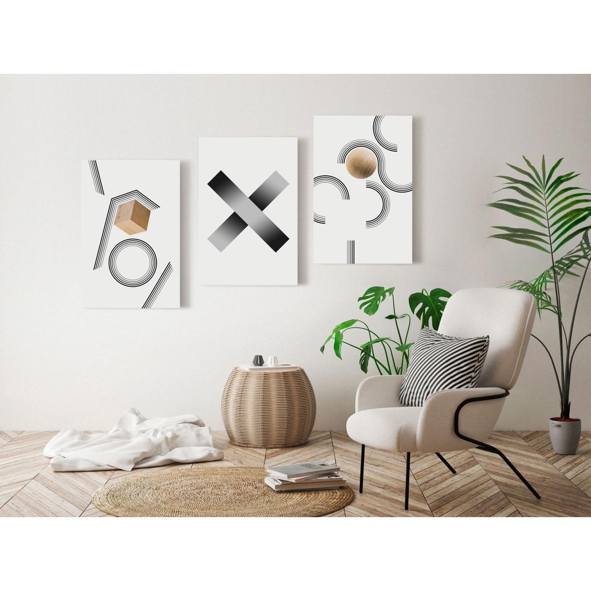 Voir la diapositive 2 : Paris Prix Tableau Imprimé  Geometry Collection