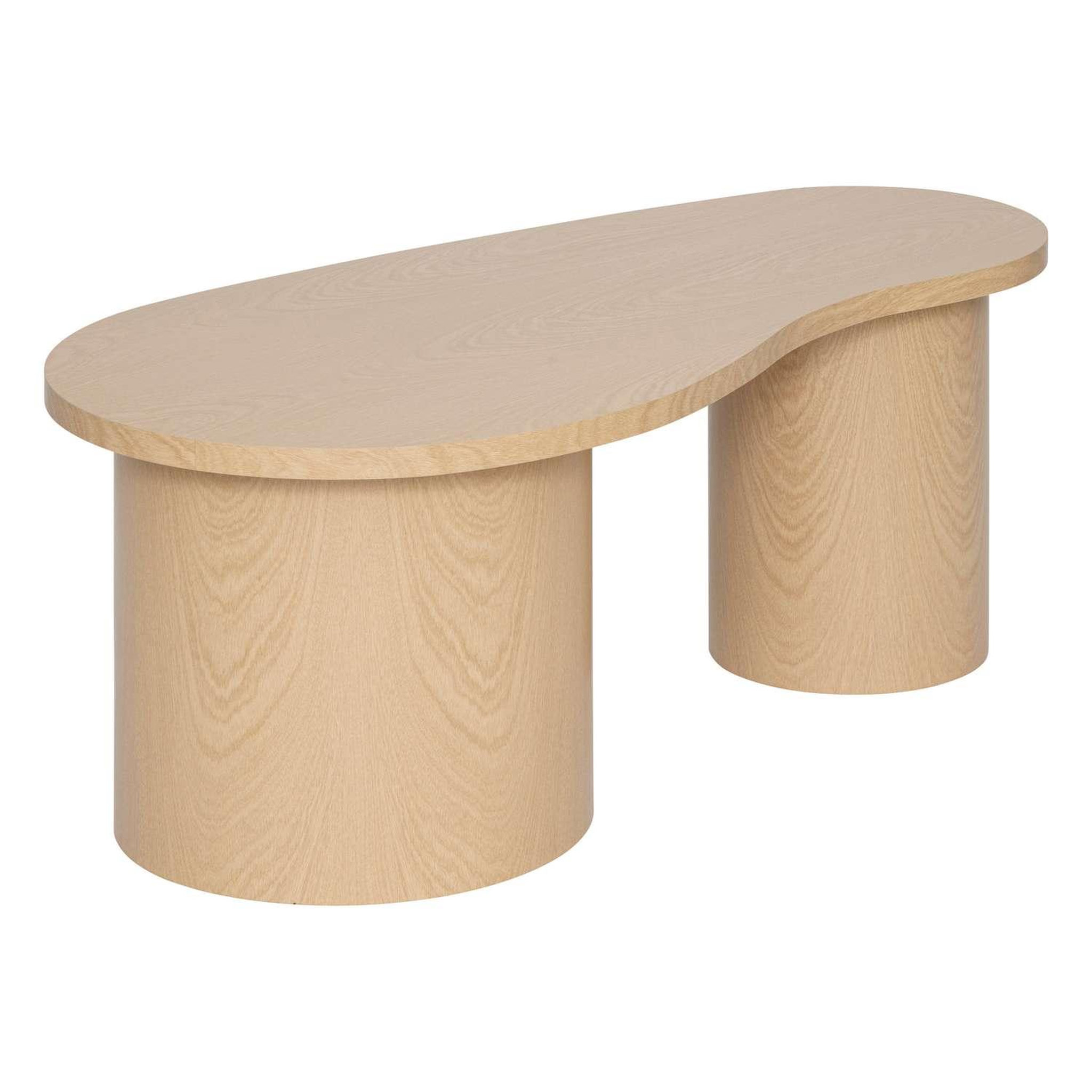 Voir la diapositive 3 : ATMOSPHERA Duo de tables basses gigognes soleya - beige