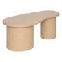 Voir la diapositive 3 : ATMOSPHERA Duo de tables basses gigognes SOLEYA - Beige