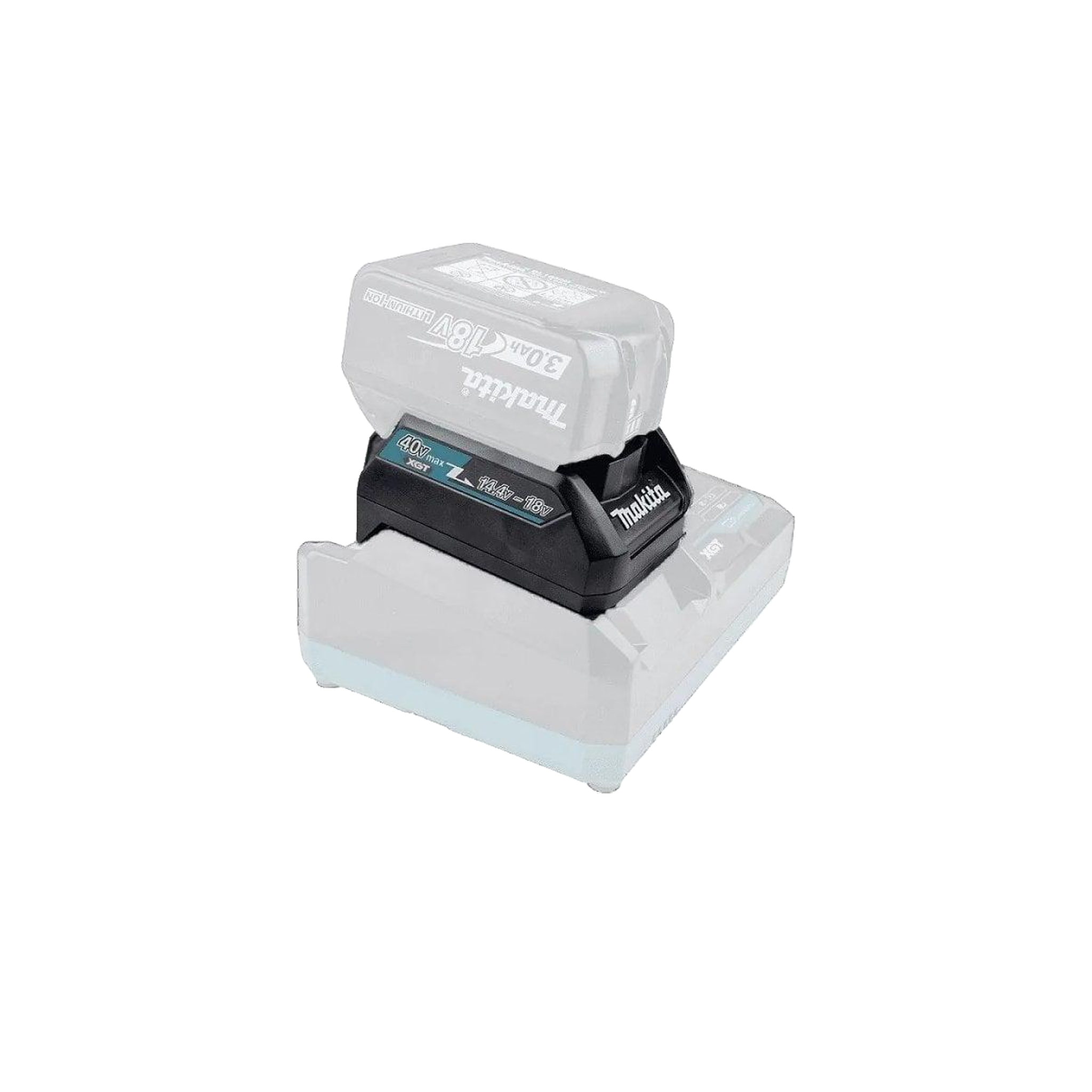 Voir la diapositive 2 : MAKITA Adaptateur Makita ADP10 pour chargeur XGT 40V Max robuste