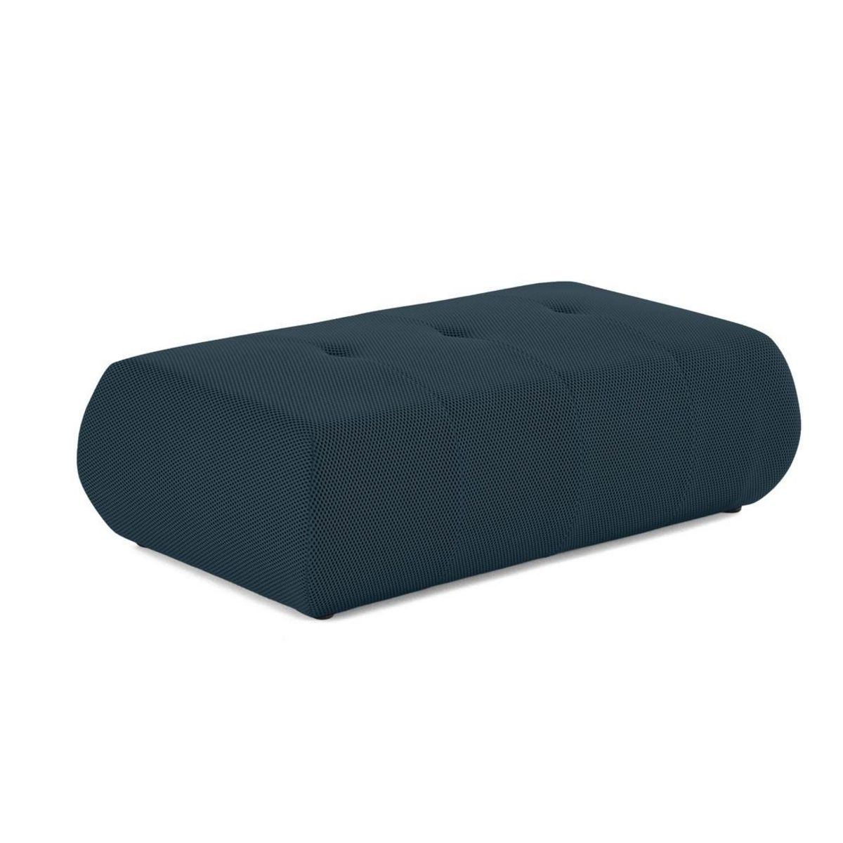 LISA DESIGN Onyx - pouf d'appoint - en tissu mailles 3d