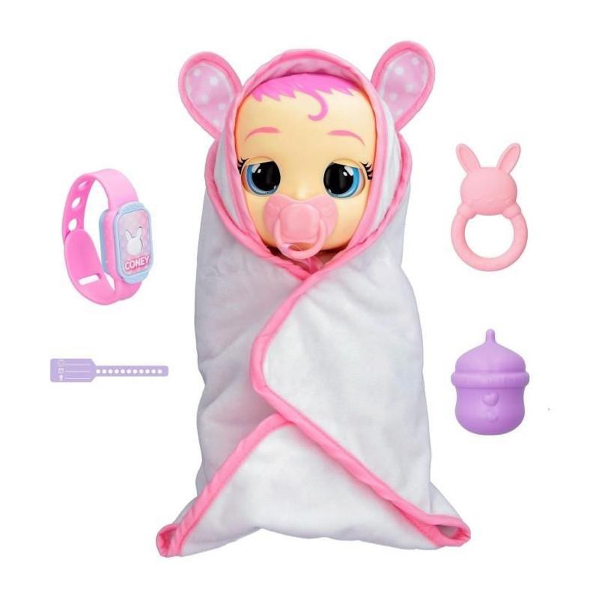 Voir la diapositive 2 : IMC Toys Poupon Cry Babies New Born - Coney