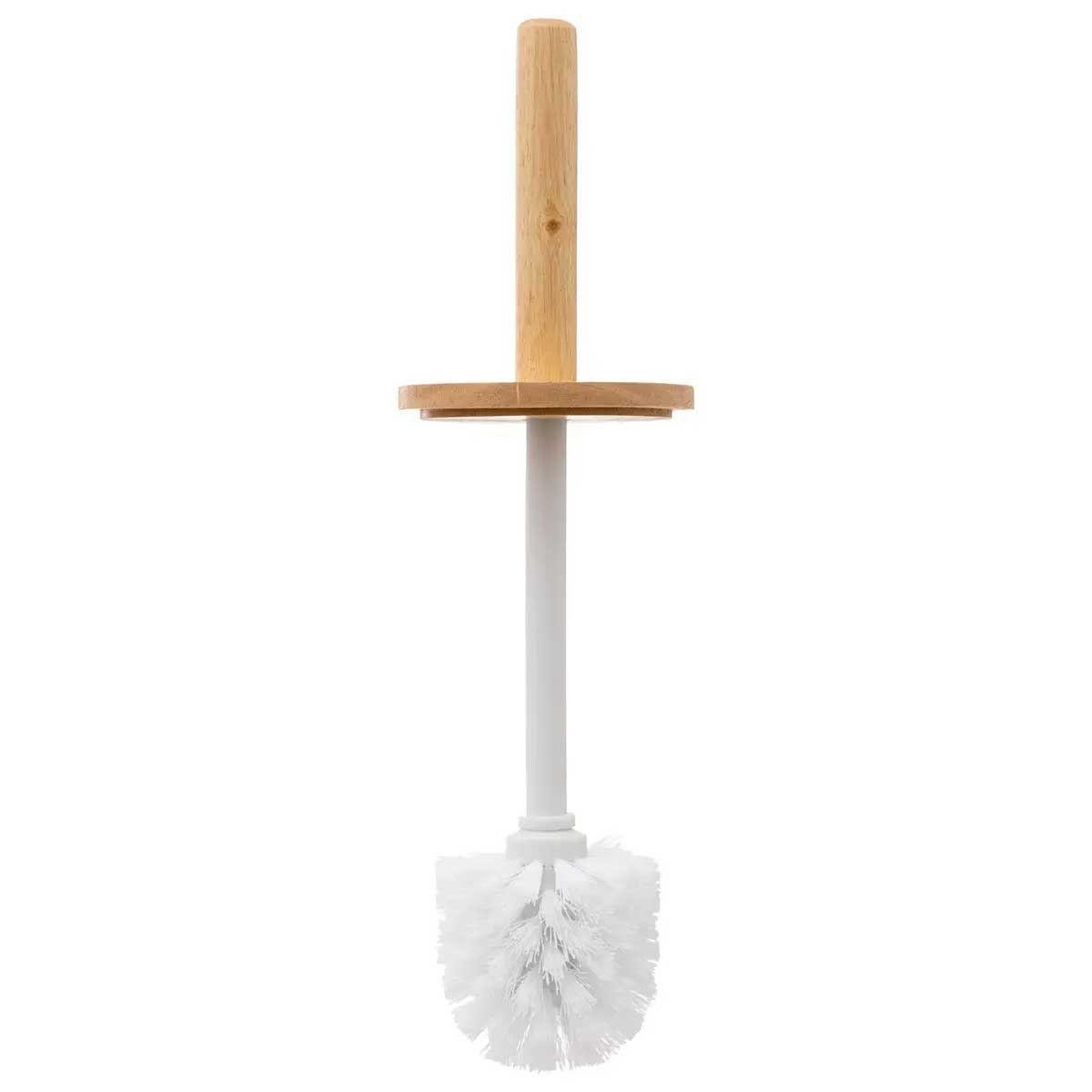 Voir la diapositive 2 : FIVE Brosse wc en bambou  léa  37cm noir