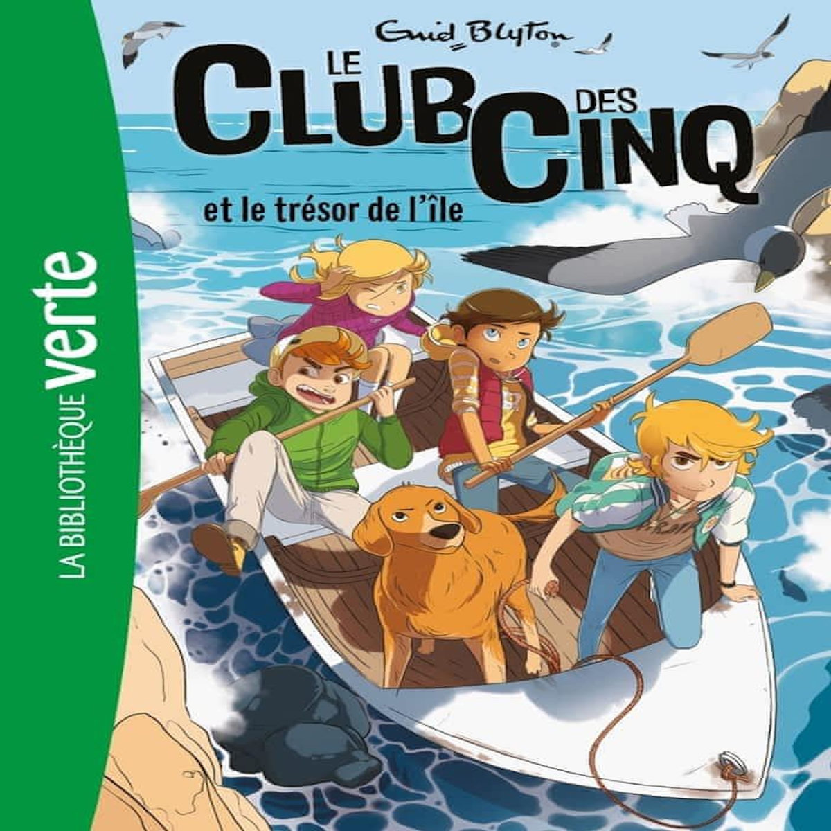 LE CLUB DES CINQ TOME 1 : LE CLUB DES CINQ ET LE TRESOR DE L'ILE, Blyton Enid