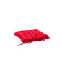 Voir la diapositive 2 : ATMOSPHERA Galette de chaise - 38 x 38 cm - Rouge