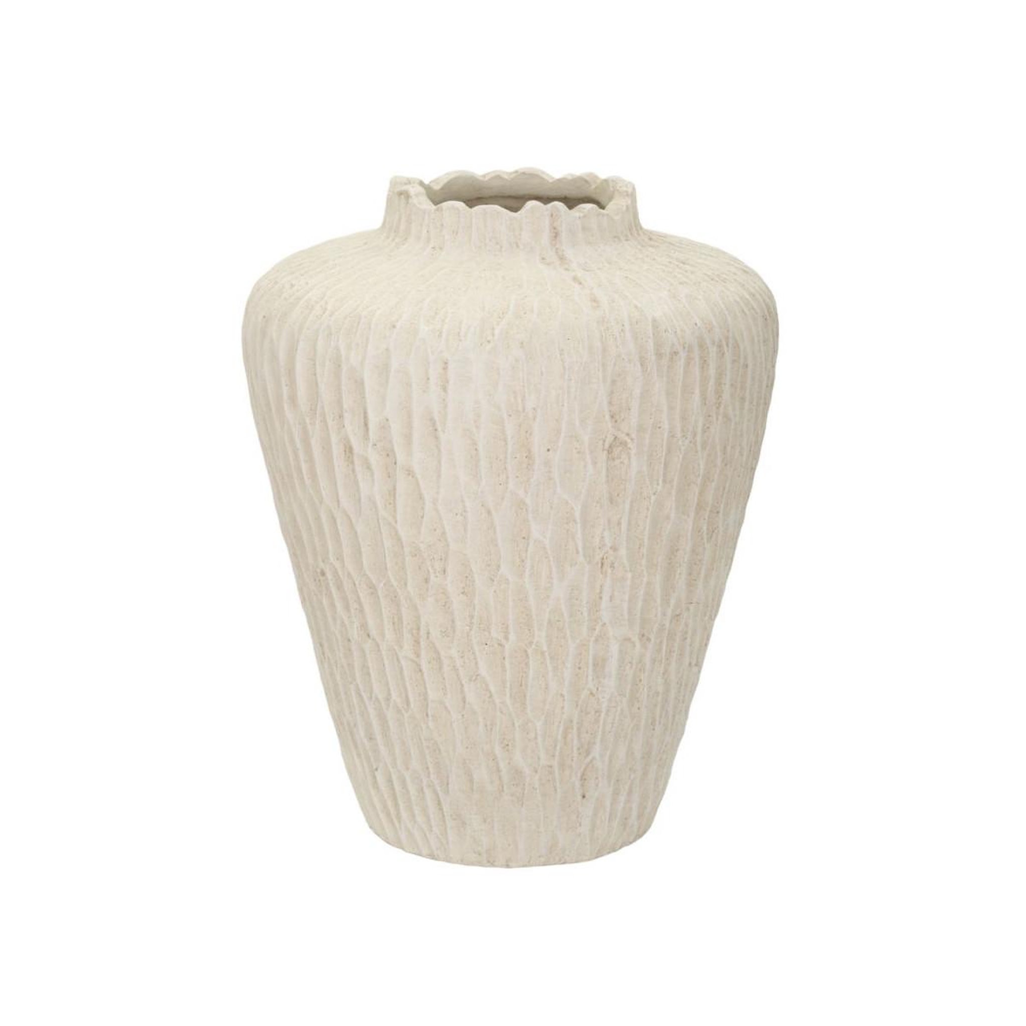 Paris Prix Vase design  shade  40cm crème