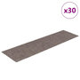 Voir la diapositive 2 : VIDAXL Tapis d'escalier auto-adhesifs 30 pcs creme 76x20 cm