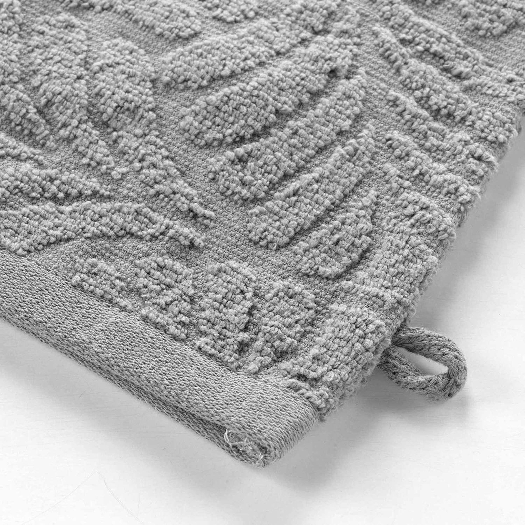 Voir la diapositive 2 : Douceur d'Intérieur Lot de 2 gants de toilette ocala - eponge ciselée unie