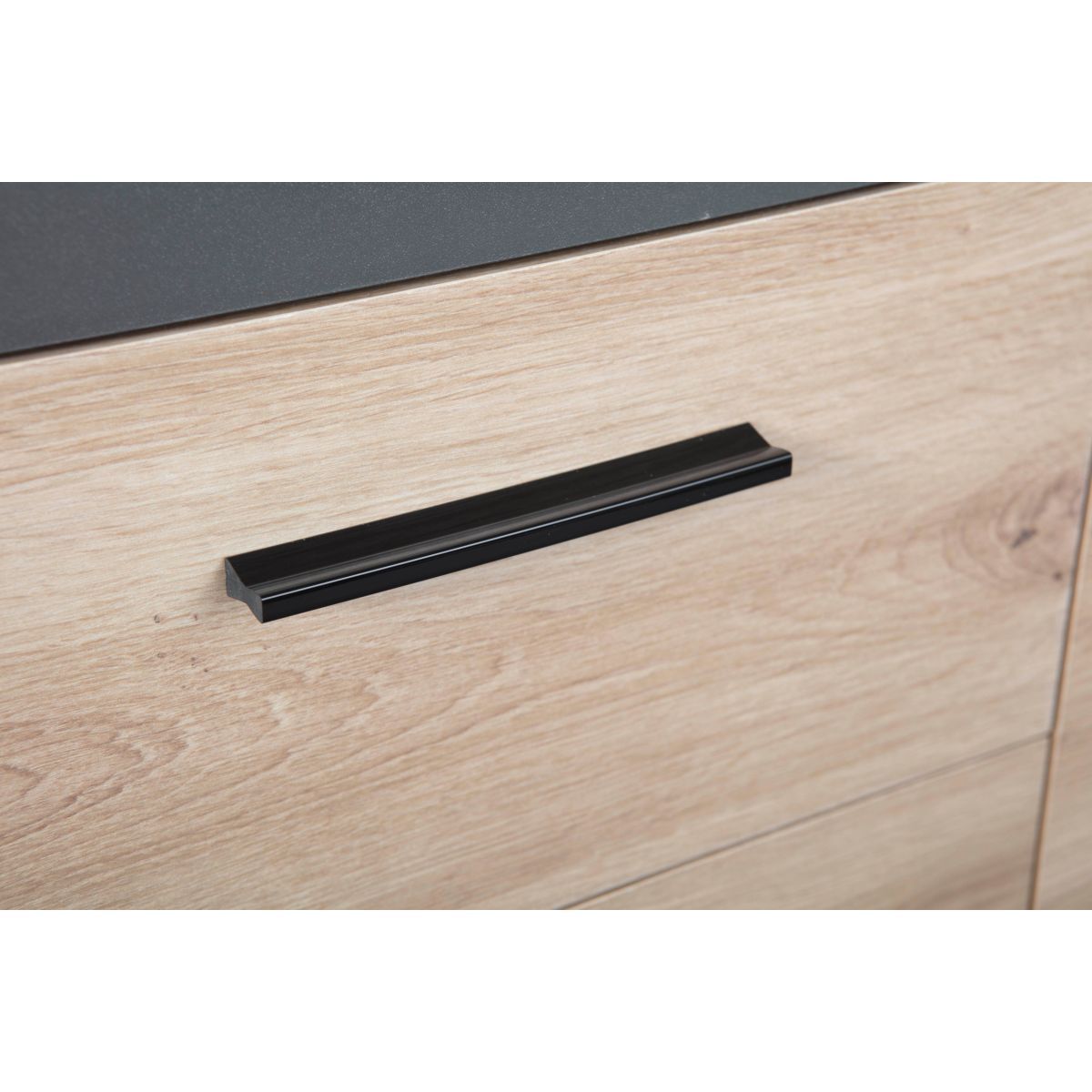 Commode meuble de rangement 2 porte 4 tiroirs L134cm BETO