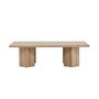 Voir la diapositive 4 : Paris Prix Table Basse Design  Lillehammer   140cm Naturel
