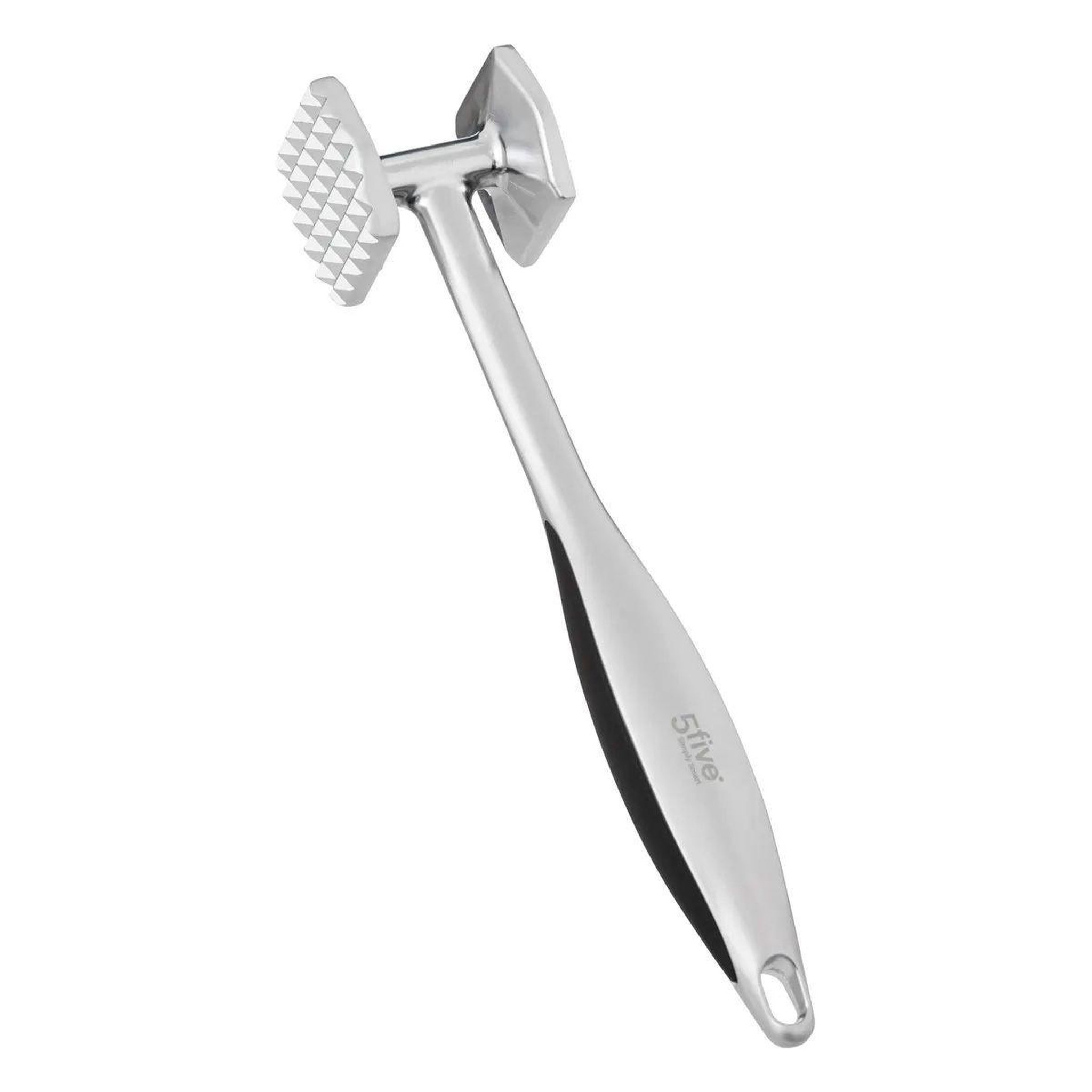 FIVE Attendrisseur à viande antidérapant  zinc  22cm gris